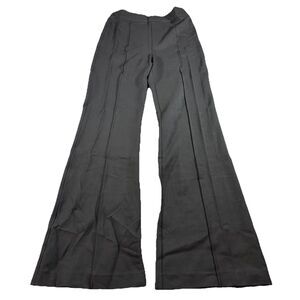 SPANX Pants Womens M Black Perfect Fit Ponte High Rise Flare Leg Stretch 20252R